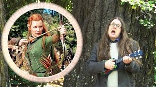 Who The Ell Is Tauriel Esgaroth3 Absolutely Official Video [upl. by Aicirtak]