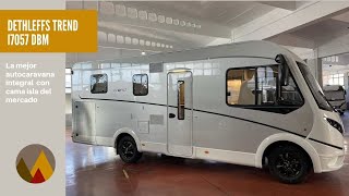 Dethleffs Trend I7057 DBM la mejor autocaravana integral con cama isla del mercado [upl. by Emrich]