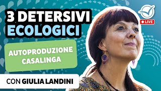 Autoproduzione casalinga di 3 detersivi ecologici  Giulia Landini [upl. by Fianna121]