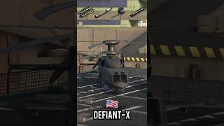 Modern Warships DefiantX Helicopter 🚁🇺🇲 shorts short helicopter [upl. by Leikeze]