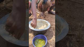 See what we eat today hadzabetribe shortvideo [upl. by Rabma]