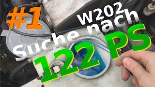 LEISTUNG FEHLT BEI MERCEDESBENZ C180 W202  KABELBAUM REPARIEREN TEIL 1 [upl. by Melentha]