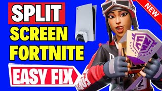 How to Fix Split Screen on Fortnite PS5 [upl. by Hein]