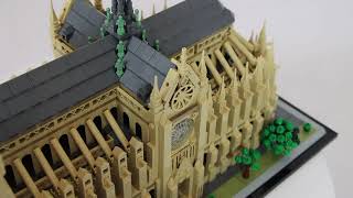 LEGO 21061 Notre Dame de Paris A Closer Look [upl. by Vaclava]