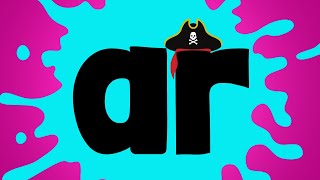 ar  Phonics  RControlled Vowel  Pirate Sound [upl. by Aisak]