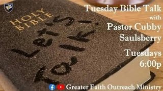 Tuesday Bible Talk Obedience  Olive Branch Mississippi [upl. by Eiramnwad787]