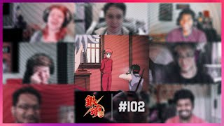 Gintama Episode 102  Shinsengumi Crisis Arc  Reaction Mashup [upl. by Fulbright804]