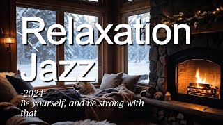 Autumn Jazz Music at Cozy Coffee Shop Ambience for Work Relax Sleep🍁Smooth Jazz Instrumental Music [upl. by Rahmann]