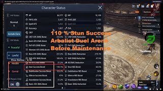 MIR4 110 Stun Success Arbalist Duel Arena Before Maintenance [upl. by Notsreik]