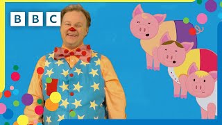 Tumble Tales Three Little Pigs  Mr Tumble and Friends [upl. by Ordnael]