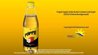 Popple Apple Soda Radio Commercial Jingle 2022 [upl. by Adnhoj]