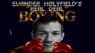 Luke Plays Evander Holyfields Real Deal Boxing [upl. by Tterab]