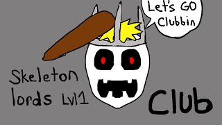 DARK SOULS II Skeleton lords lvl1 club [upl. by Hanschen712]