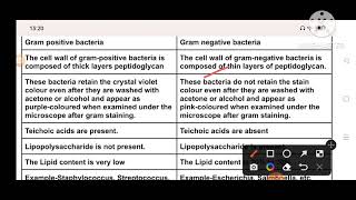 difference between gram positive and gram negative bacteria [upl. by Fabrianne130]