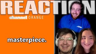 channel ORANGE  Frank Ocean  ALBUM REACTION [upl. by Dlarej522]