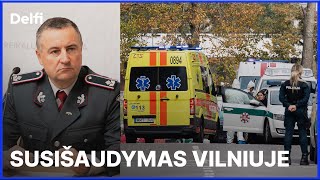 Generalinis komisaras papasakojo apie šaudynes Vilniuje vyko skyrybų procesas [upl. by Trometer877]