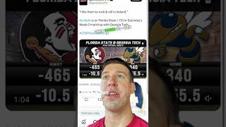 Florida State vs Georgia Tech Best Bets 🏈💰 collegefootball [upl. by Ilenna]