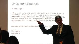 Legal Writing Basics Three Key Skills Sample [upl. by Sinnel]