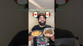 CANADA VS PERU  Copa America of Food [upl. by Marela]