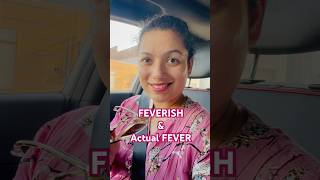 Difference between actual Fever and feverish feeling health doctor healthcare health  medical [upl. by Nydia]