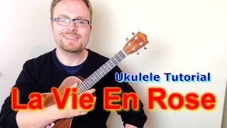 La Vie En Rose How I Met Your Mother  Ukulele Tutorial [upl. by Eidahs]