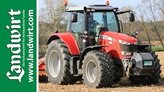 Massey Ferguson 6718 S im Test  landwirtcom [upl. by Pet]