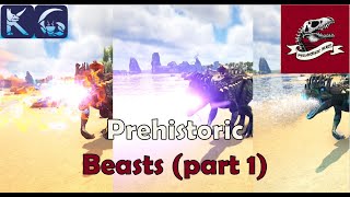 Prehistoric Beasts Part 1  Ark Survival Evolved Mods showcase [upl. by Lavoie]