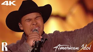 Triston Harper  Easy On Me  Top 7 Perform  American Idol 2024 4K Performance [upl. by Britton]