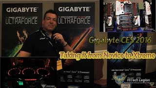 Xtreme Gaming  Xtreme Overclocks and Sexy Motherboards  Gigabyte CES 2016 [upl. by Nerty51]