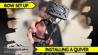 HowTo Install a Mathews 4Arrow Quiver [upl. by Eeluj]