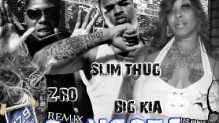 Slim Thug Gangsta Ft ZRo Remix Big Kia [upl. by Bostow]