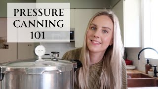 A Beginners Guide to Pressure Canning  Pressure Canning 101  Presto 23 Qt Pressure Canner [upl. by Ateikan]