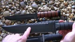 KA BAR FightingUtility Knife Testing And Review [upl. by Ssyla]