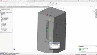 SOLIDWORKS  Library PartMortise and Tenon [upl. by Adnauqahs]