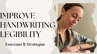 Improve Your Handwriting Legibility After Stroke or Brain Injury with These Exercises and Tips [upl. by Assirehc669]