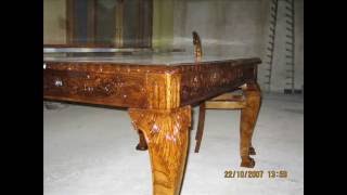 έπιπλα 1 Furniture Antiques Refinishingαναπαλαίωση αντικώνβαφή επίπλων [upl. by Iglesias]