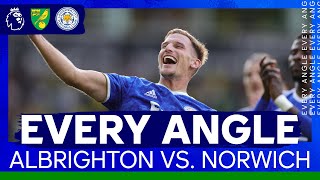 Marc Albrighton Carrow Road Winner  Every Angle [upl. by Enerahs235]