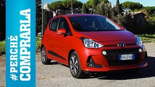 Hyundai i10 2017  Perché comprarla e perché no [upl. by Gerdeen]