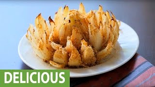 Delicious recipes Baked blooming onion [upl. by Woodcock524]