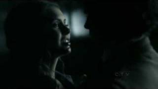 The Vampire Diaries  Damon amp Katherine kiss  season 1 episode 13 [upl. by Jeunesse54]