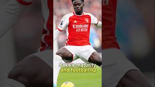 Sakas Consistency is Changing the Game for Arsenal shorts [upl. by Ytrebil]