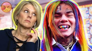 Mom REACTS to 6IX9INE quotBillyquot Official Music Video TRIGGERED [upl. by Thorner]