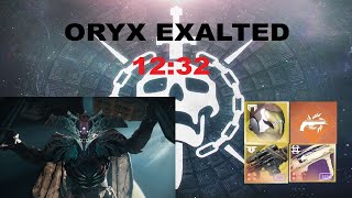 Pantheon quotOryx Exaltedquot Speedrun World Record 1232 [upl. by Lilian]