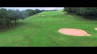 Yaupon Golf Course Aerial Lakeway TX [upl. by Reel]