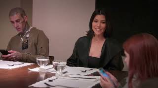 KardashianBarker family dinner table is only them on their phones THE KARDASHIANS [upl. by Deer]