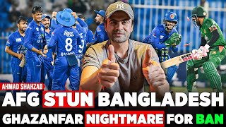 Ghazanfar Magic  Afghanistan Defeated Bangladesh  From 1322 to 14310 [upl. by Shreve]