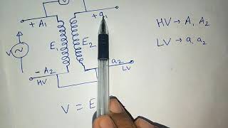 Transformer Polarity  Polarity test of transformer in hindi [upl. by Marita]