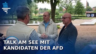 Kommunalwahlen 2024 Talk am See mit den Kandidaten der AfD in Burg [upl. by Lenra]