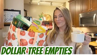 DOLLAR TREE EMPTIES  GRAB YOUR TEA amp LETS TALK TRASH WITH TIFFANY [upl. by Aridaj467]