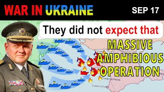 17 Sep CRIMEA IS SHAKING Ukrainians EXPEL RUSSIANS FROM OIL RIG BASES  War in Ukraine Explained [upl. by Manus527]